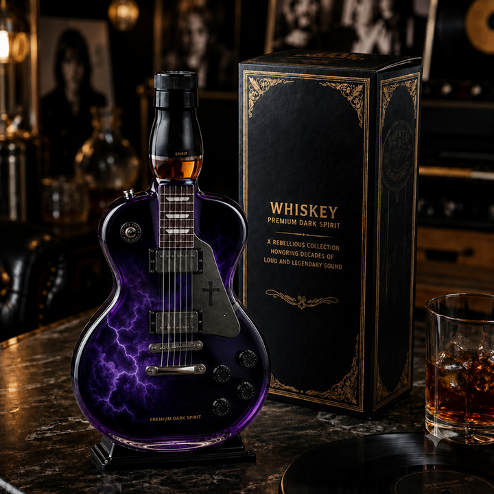 Whiskey Decanter / Heavy Metal Origin Guitar