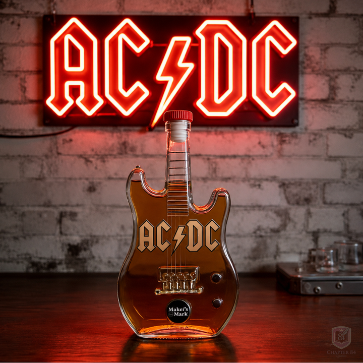 Whiskey Bottle - AC/DC Guitar Edition