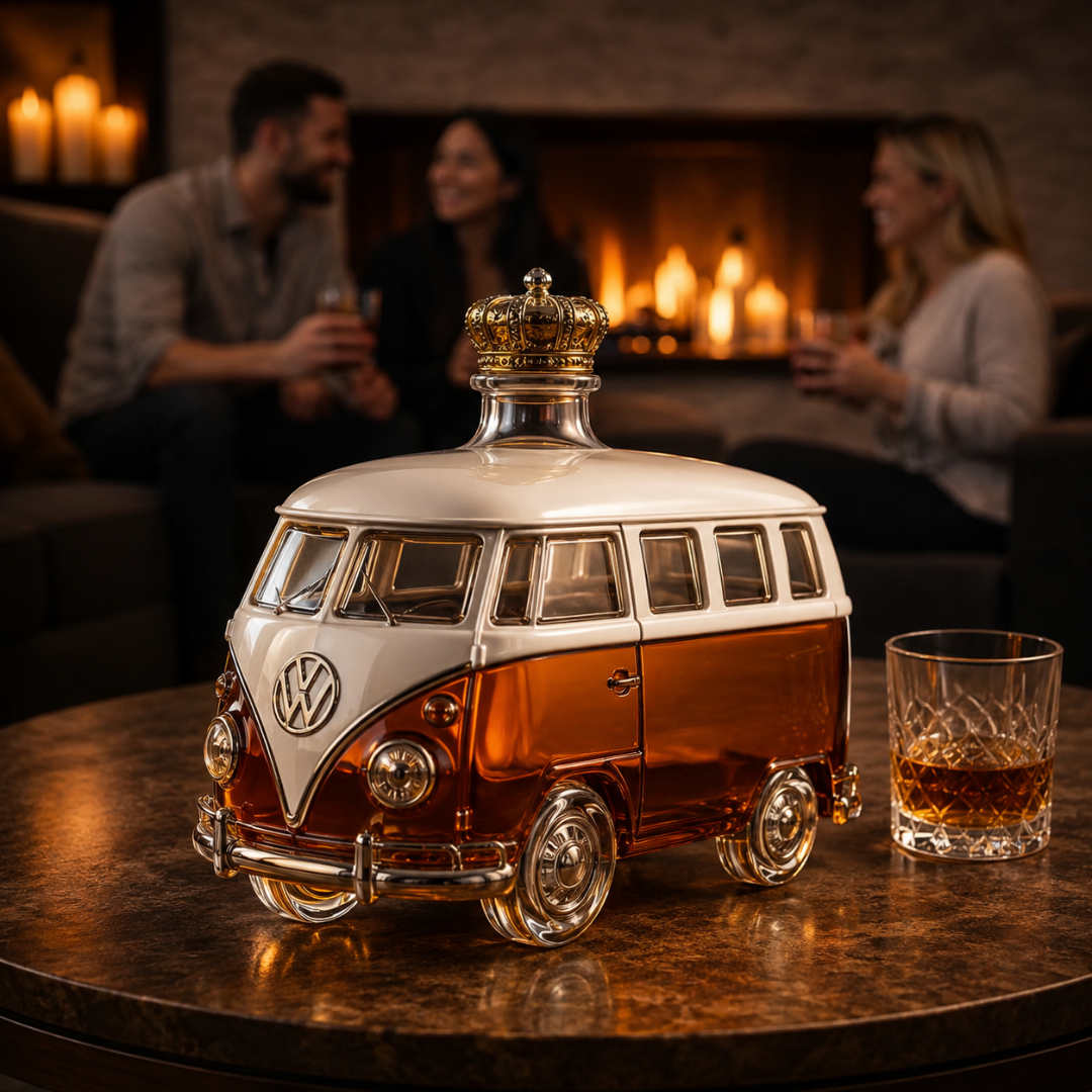 Whiskey Bottle - Mini Van Edition