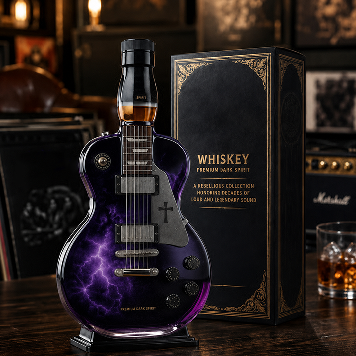 Whiskey Decanter / Heavy Metal Origin Guitar