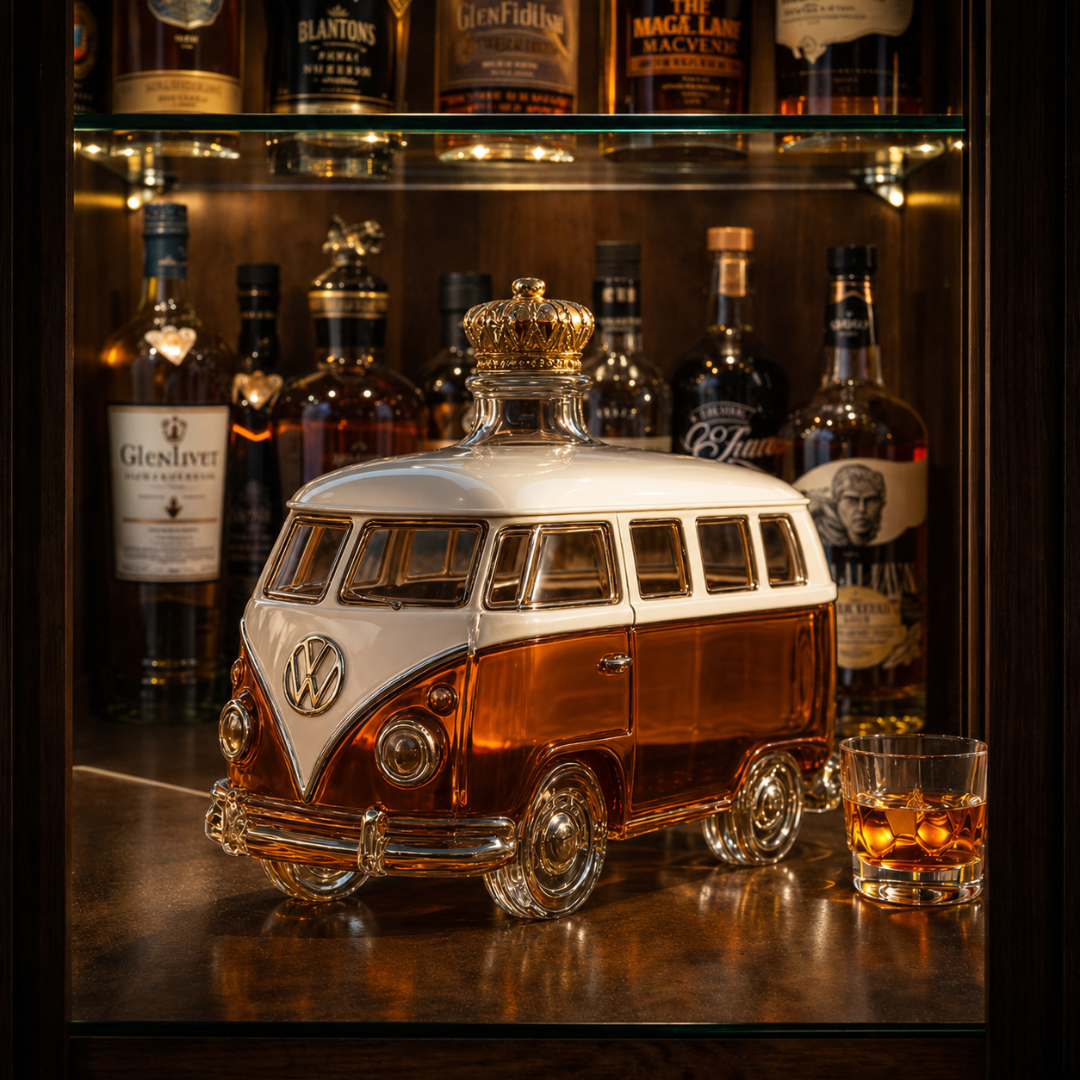 Whiskey Bottle - Mini Van Edition