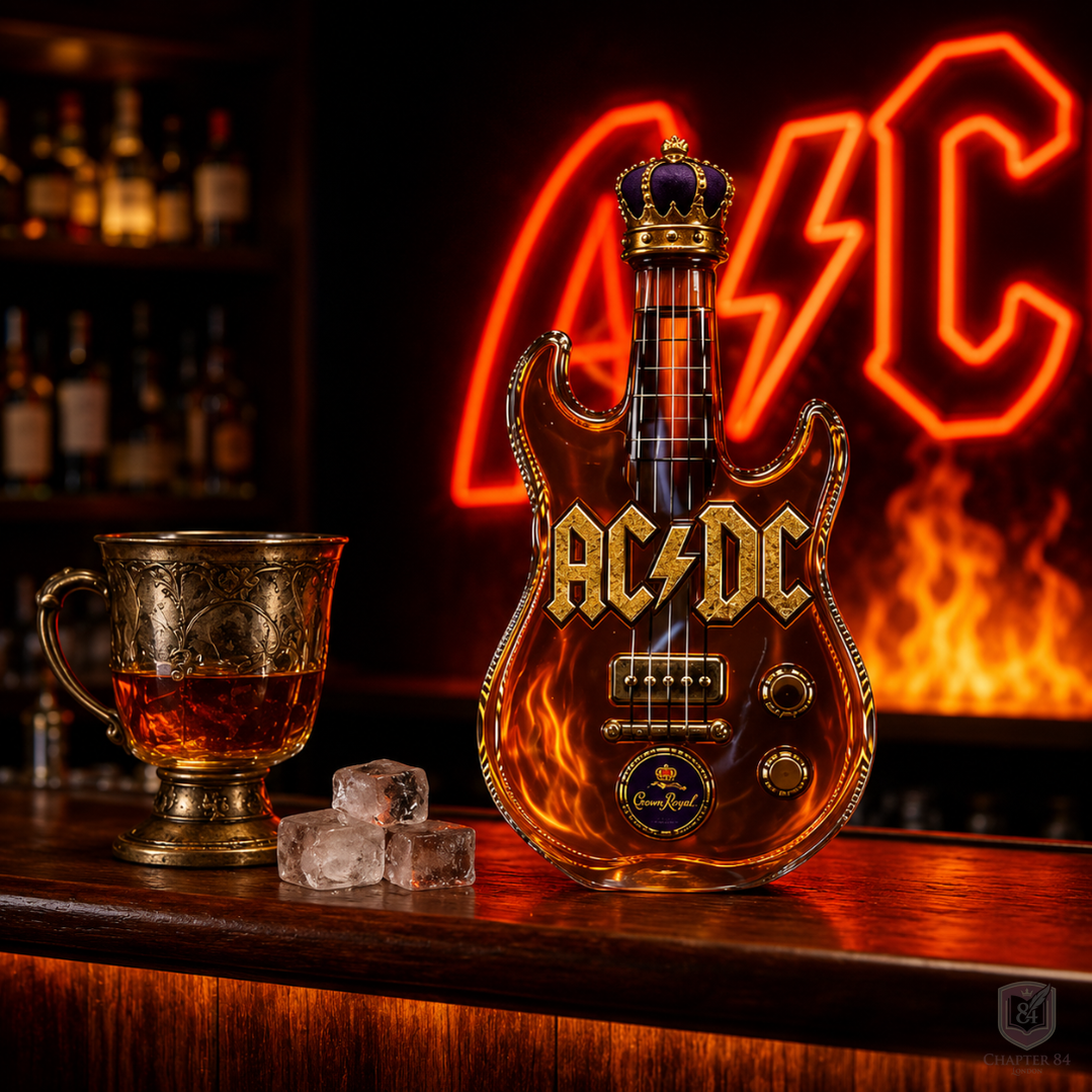 Whiskey Bottle - AC/DC Guitar Edition