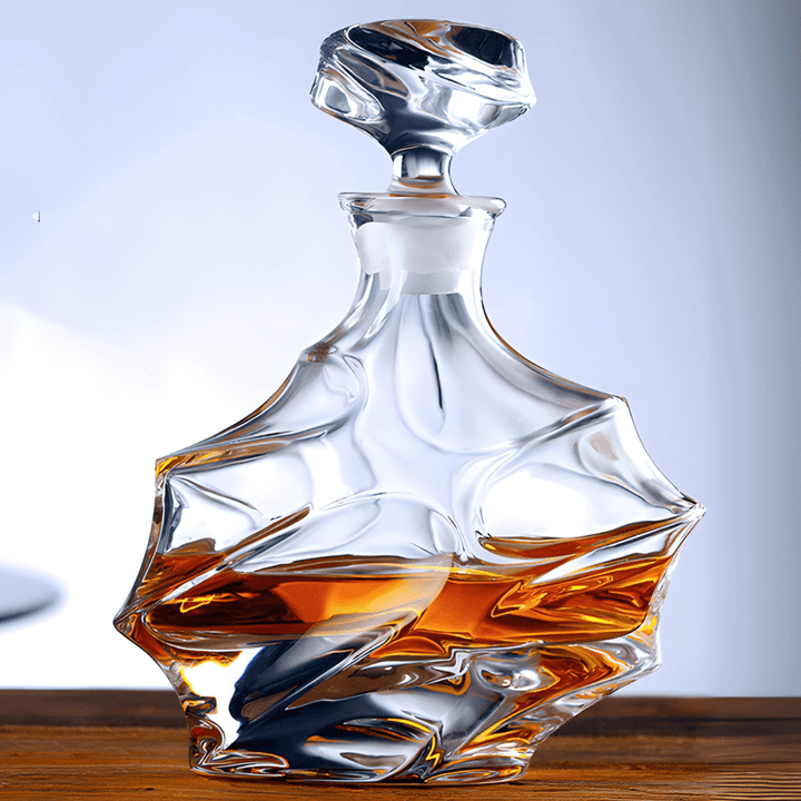 Storm Japanese Crystal Whisky Decanter