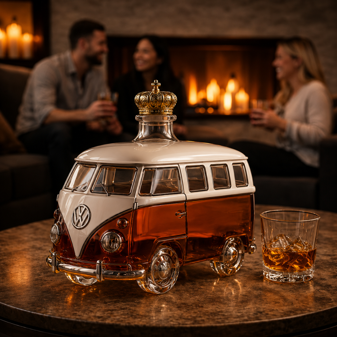 Whiskey Bottle - Mini Van Edition