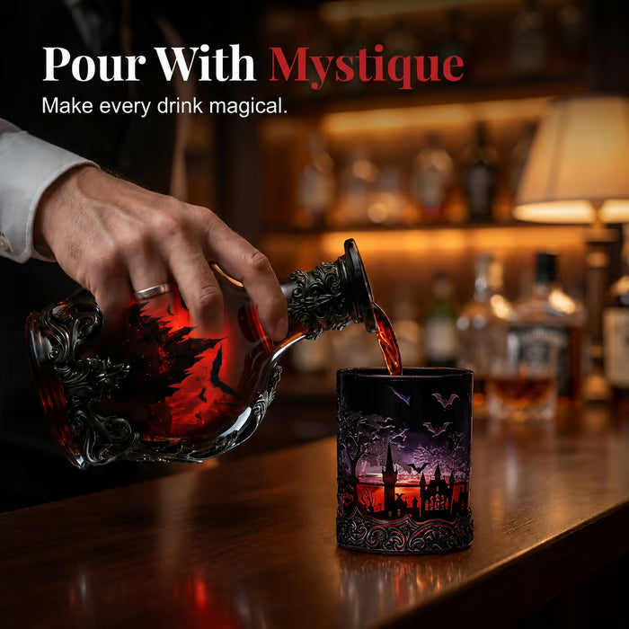 Whiskey Decanter - Gothic Vampire Potion Bottle
