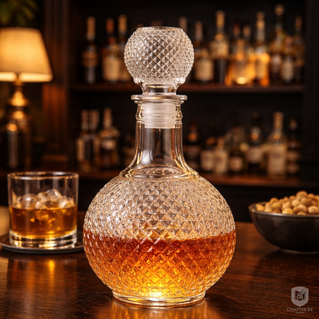Whiskey Decanter - Diamond Cut