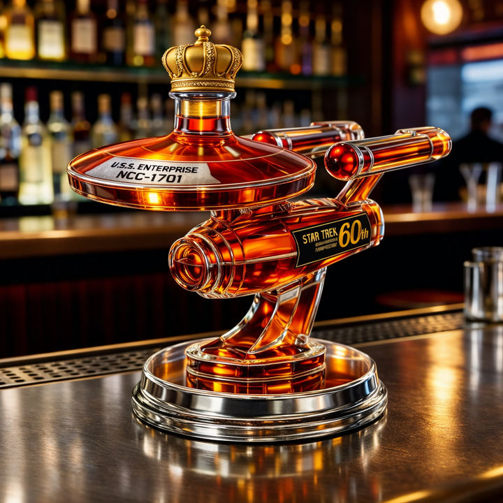60th Anniversary of the USS Enterprise - Whiskey Decanter