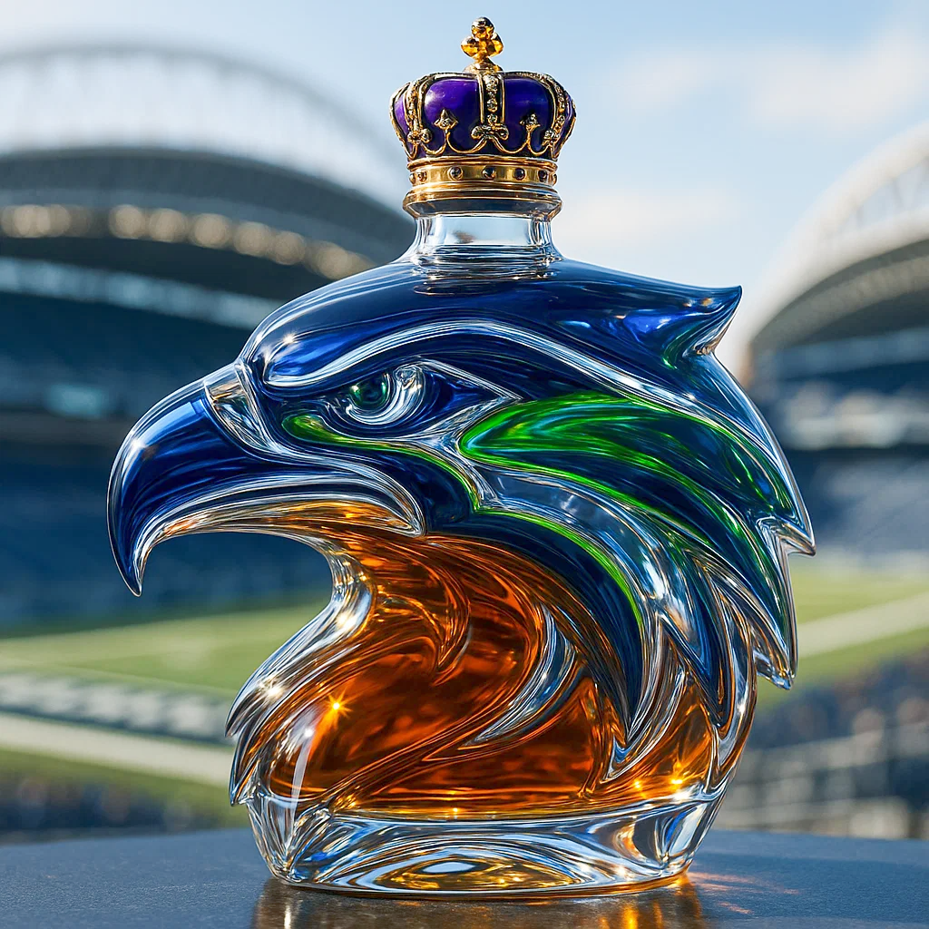 Sea Hawk Limited Edition Whiskey Bottle