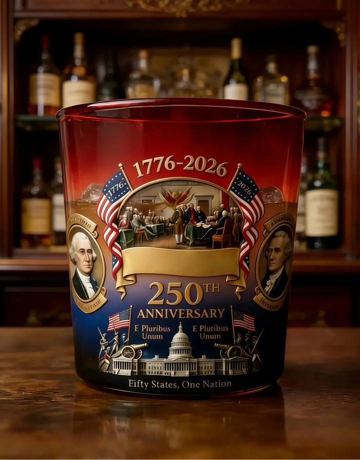250th Anniversary Whiskey Decanter & Glass Set