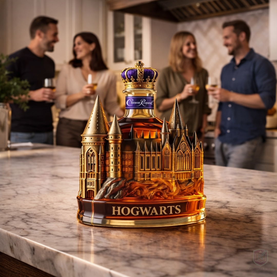 Whiskey Decanter - Hogwarts Castle Edition