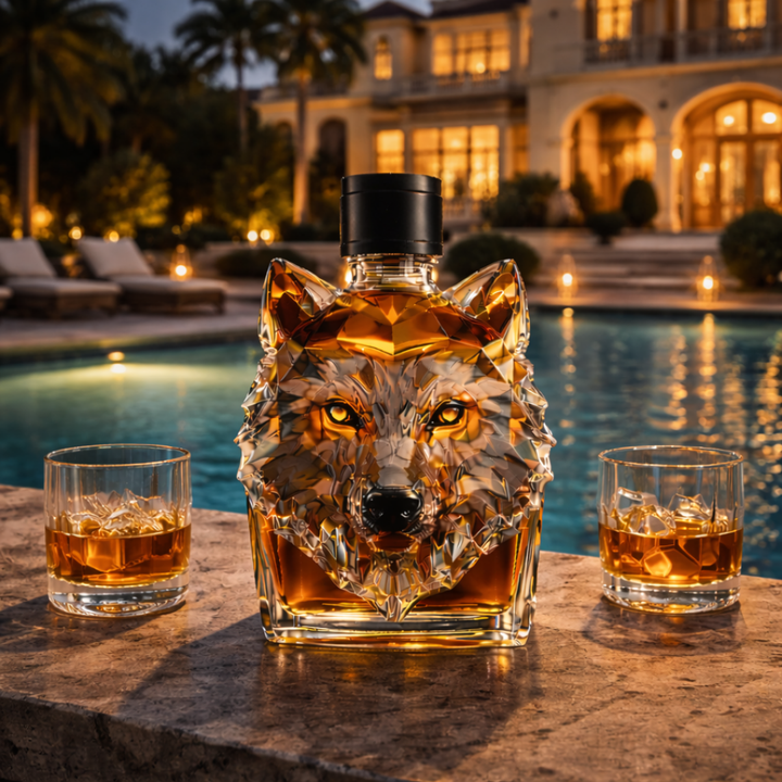 Whiskey Decanter - Wolf Edition