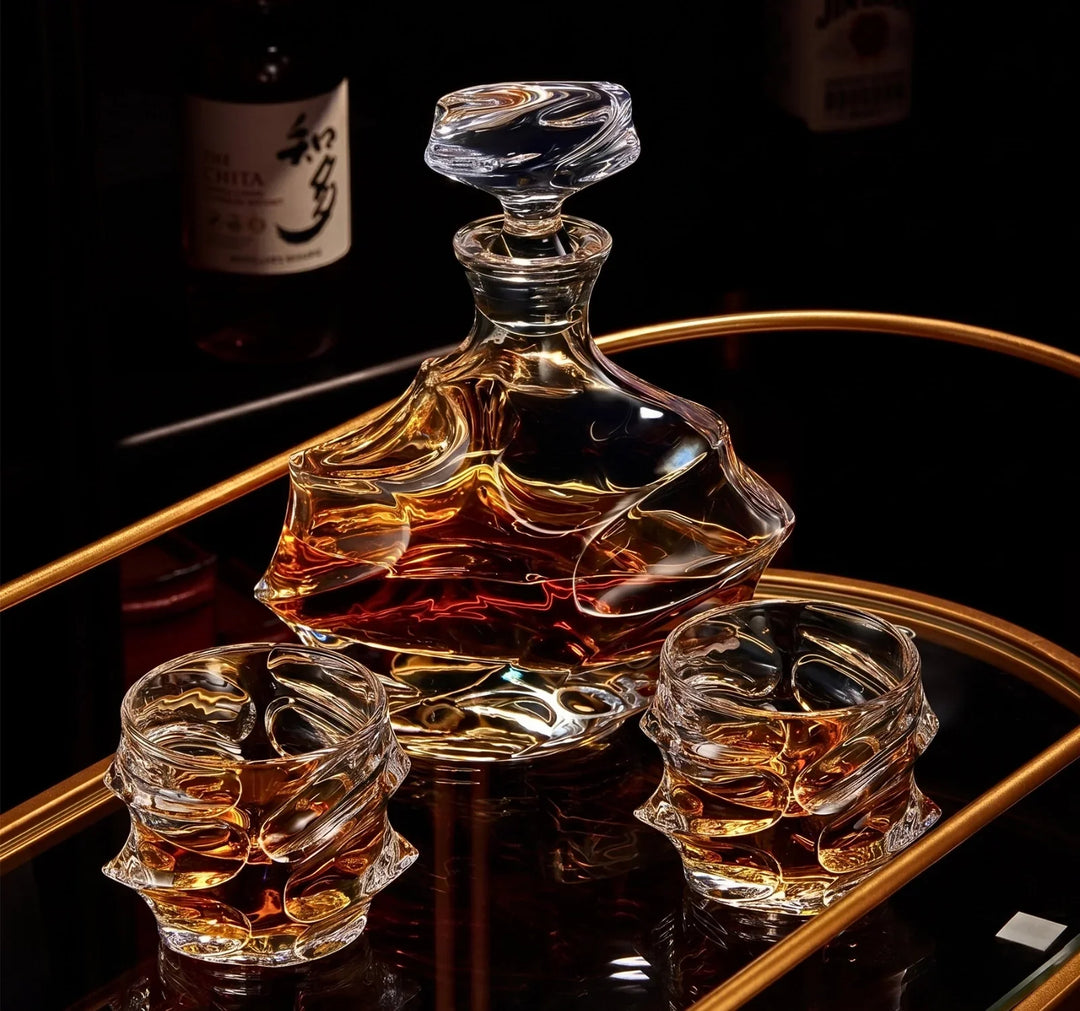 Arashi Japanese Crystal Whiskey Glass