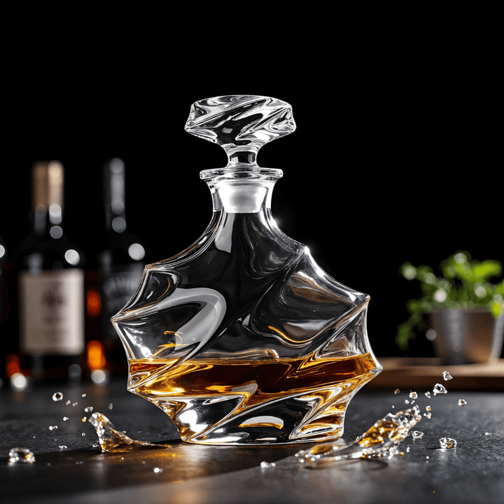 Storm Japanese Crystal Whisky Decanter